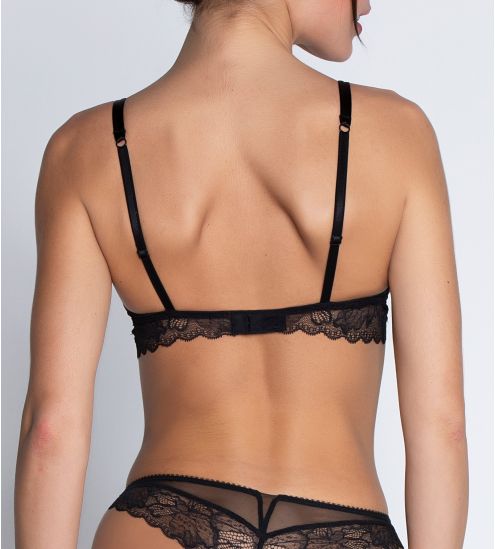Soutien gorge sans armatures Floraison Passion Safran Rose
