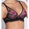 Soutien gorge Glam Floraison Passion Safran Rose