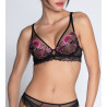 Soutien gorge Glam Floraison Passion Safran Rose