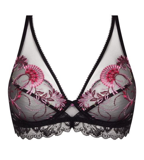 Soutien gorge Glam Floraison Passion Safran Rose