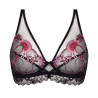 Soutien gorge Glam Floraison Passion Safran Rose