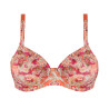 Soutien gorge armature Cachemire en Fete Orange