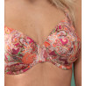 Soutien gorge armature Cachemire en Fete Orange