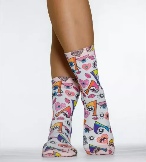 Chaussettes Femme Hearts and Eyes