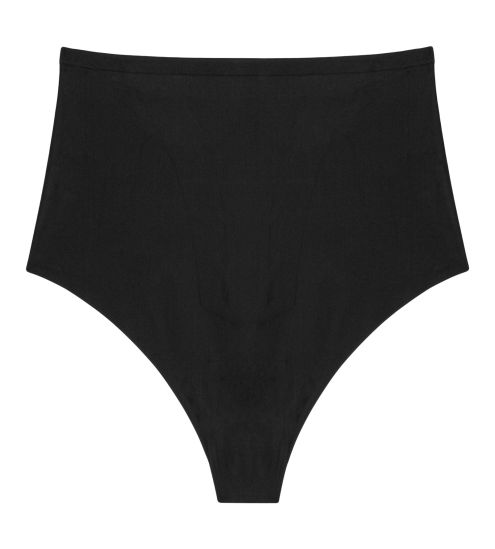 String taille haute Shape Smart Noir