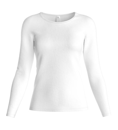 Chemise en coton Calida pour femme Blanc