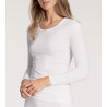 Chemise en coton Calida pour femme Blanc