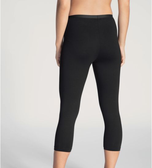 Leggings 3/4 Supima Natural Comfort Noir