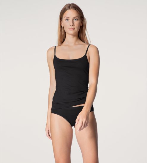 Débardeur coton Natural Comfort Noir