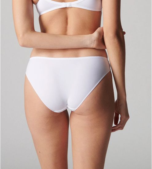 Slip brésilien Délice pour femme BLANC