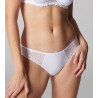 Slip brésilien Délice pour femme BLANC