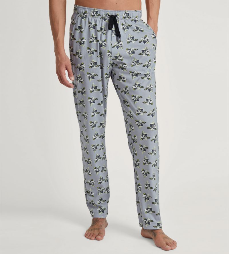 RMX SLEEP Freizeit Schneeregen-graue Herrenhose