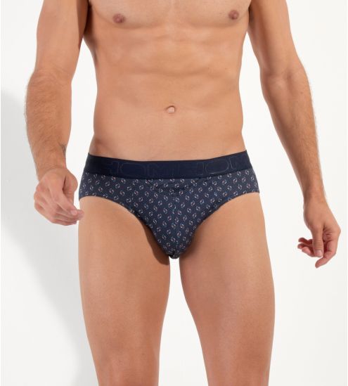 Slip mini HO1 Cyrus Navy Print