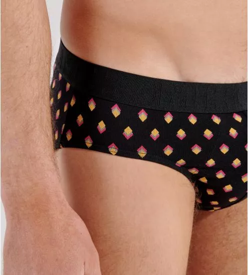 Lot de 2 slips mini Black/ Black Print