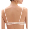 Soutien gorge décolleté plongeant Singulière Poudre Petale