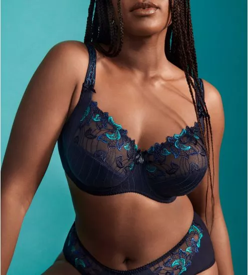 Soutien gorge armatures (B, C, D, E) Deauville Velvet Blue