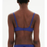 Soutien gorge décolleté plongeant Wish Bleu Électrique