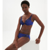 Soutien gorge push up triangle Wish Bleu Électrique