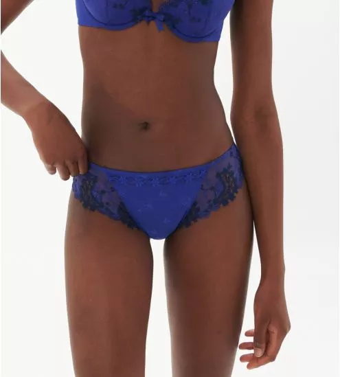 Slip Brésilien Wish Bleu Électrique