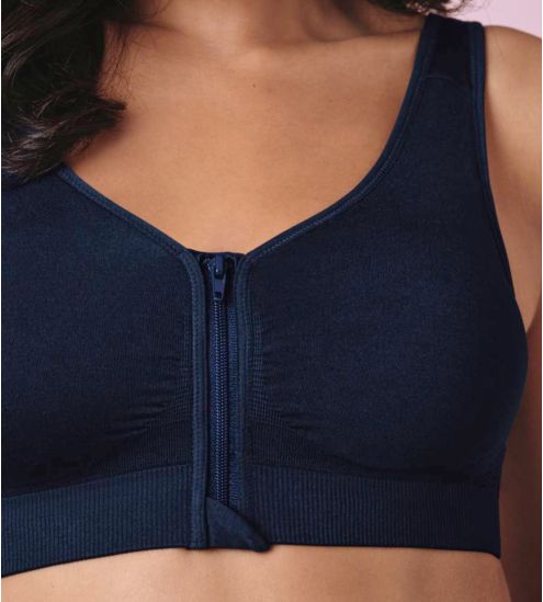 Soutien gorge post opératoire Lynn Bleu Marine