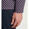 Pyjama boutonné homme Relax Imprint Mars Red