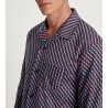Pyjama boutonné homme Relax Imprint Mars Red