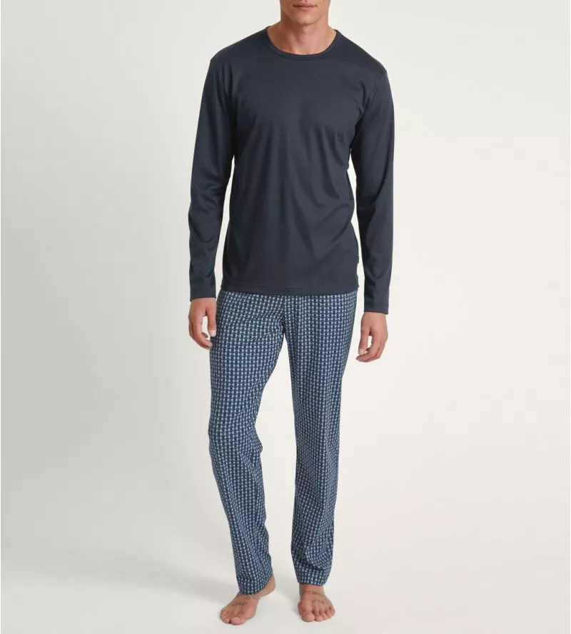 Pyjama long homme Relax Streamline Dark Sapphire