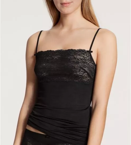 Top en dentelle Sensual Secrets Noir