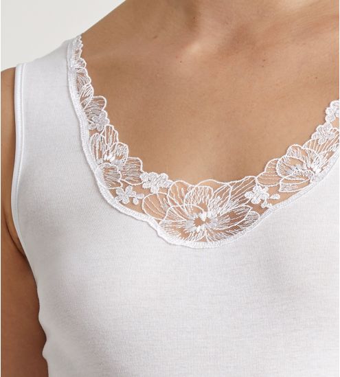 Débardeur Cotton Desire blanc