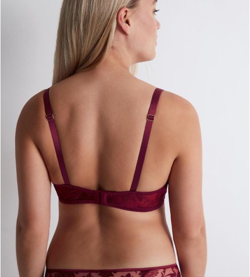 Soutien gorge triangle plunge Magnetic Spell Crimson Red