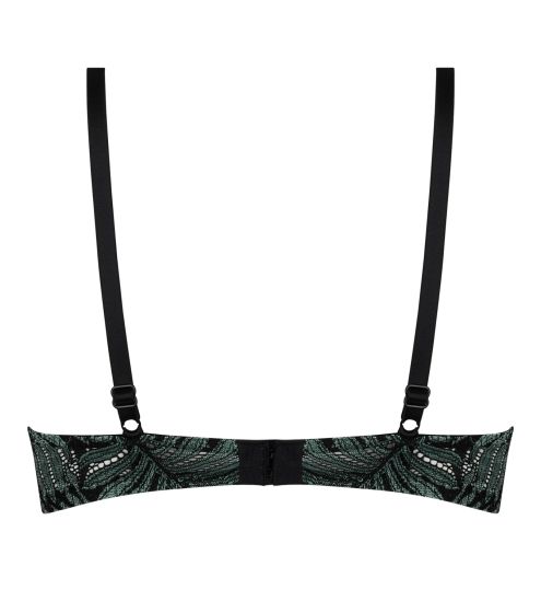 Soutien gorge armature Jungle du Soir Vert Minuit