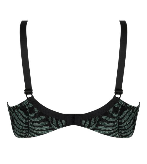 Soutien gorge coques light Jungle du Soir Vert Minuit