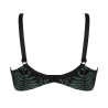Soutien gorge coques light Jungle du Soir Vert Minuit