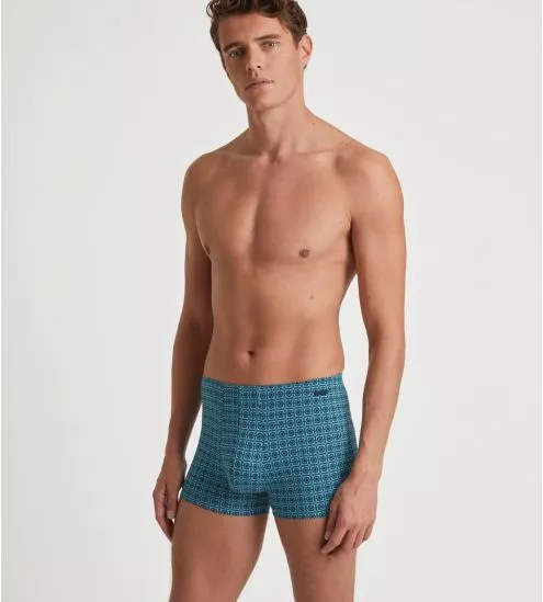 BOXER H CEINTURE RECOUVERTE 528 Storm Blue
