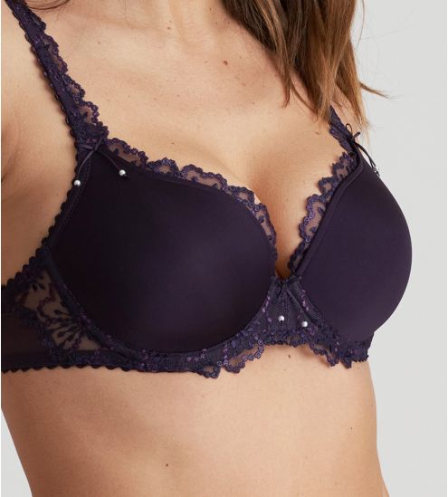 Soutien gorge push up Jane Amethyste