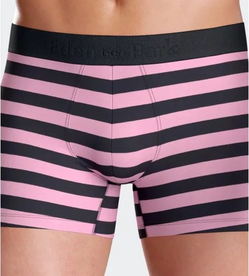 Lot de 2 boxers rayés Rose Marine