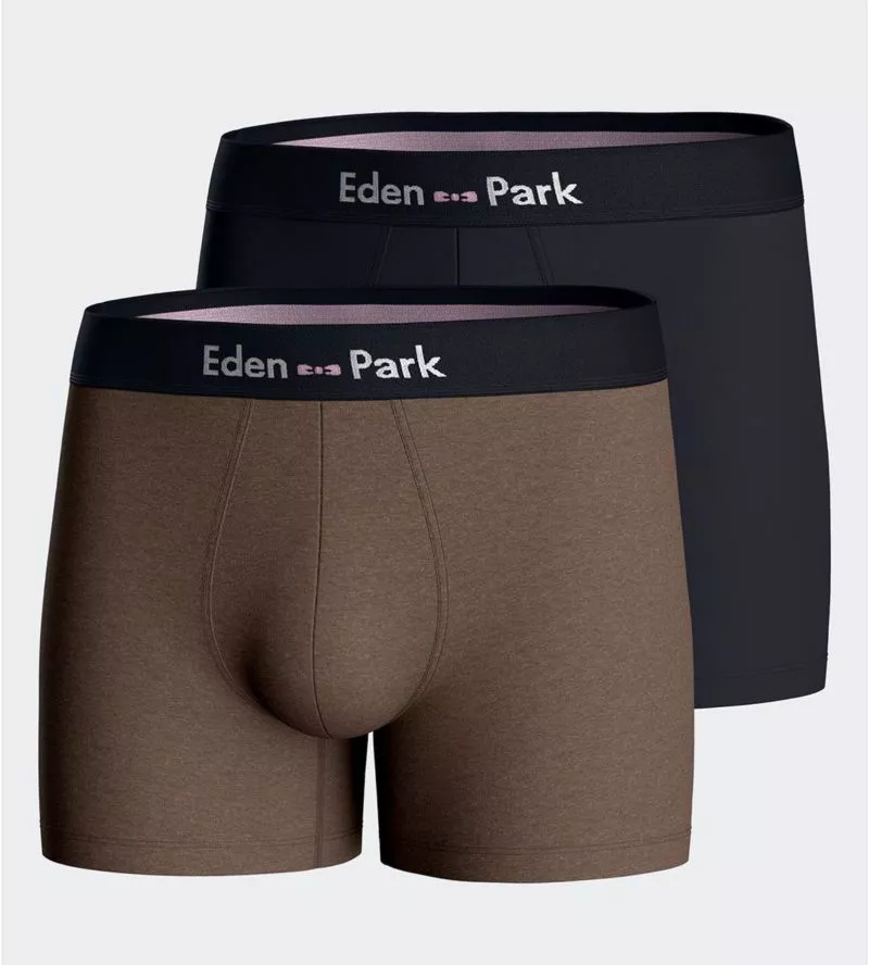 Lot de 2 boxers unis Cofee Marine
