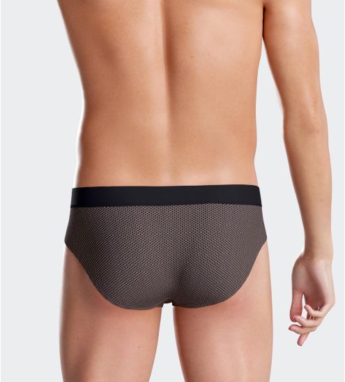 Lot de 2 slips ceinture confort Terre