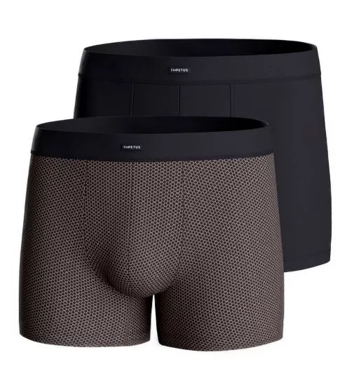 Lot de 2 boxers ceinture confort Terre