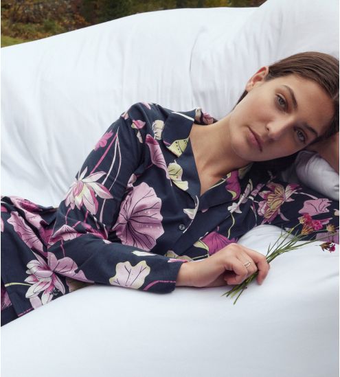 Chemise manches longues Favourites Glow Peacot Blue