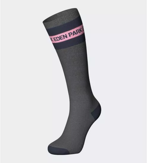 Chaussettes en coton Gris Chiné