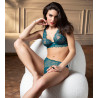 Tanga Sublime en dentelle Vert Princesse