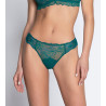 Tanga Sublime en dentelle Vert Princesse