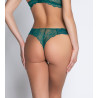 Tanga Sublime en dentelle Vert Princesse