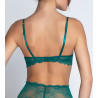Soutien gorge corbeille Sublime en dentelle Vert Princesse