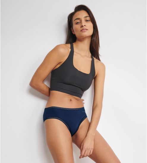 Lot de 3 hipsters Go Crush Blue Dark Combination
