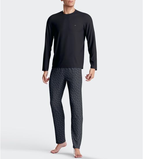 Men's long-sleeved man pajama