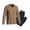 Pyjama homme resserré Noisette