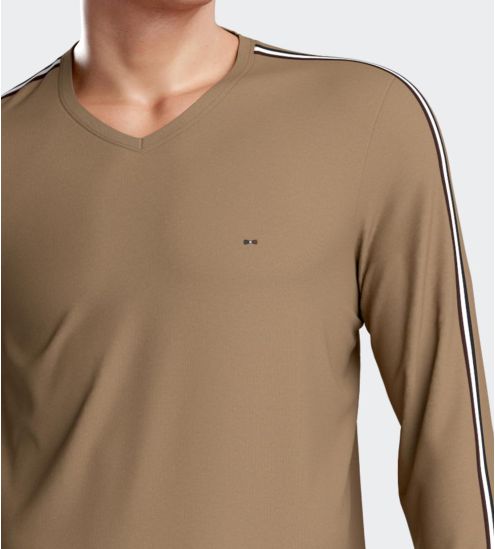 Pyjama homme resserré Noisette