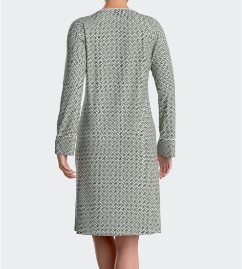 Liquette manches longues modal Vert / Beige